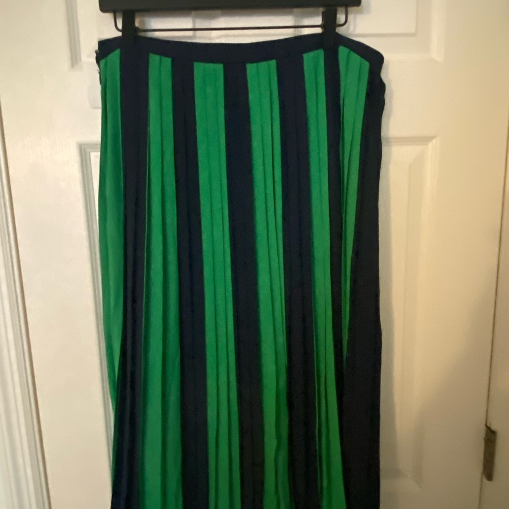 J Crew Pleated skirt brand new. Never worn